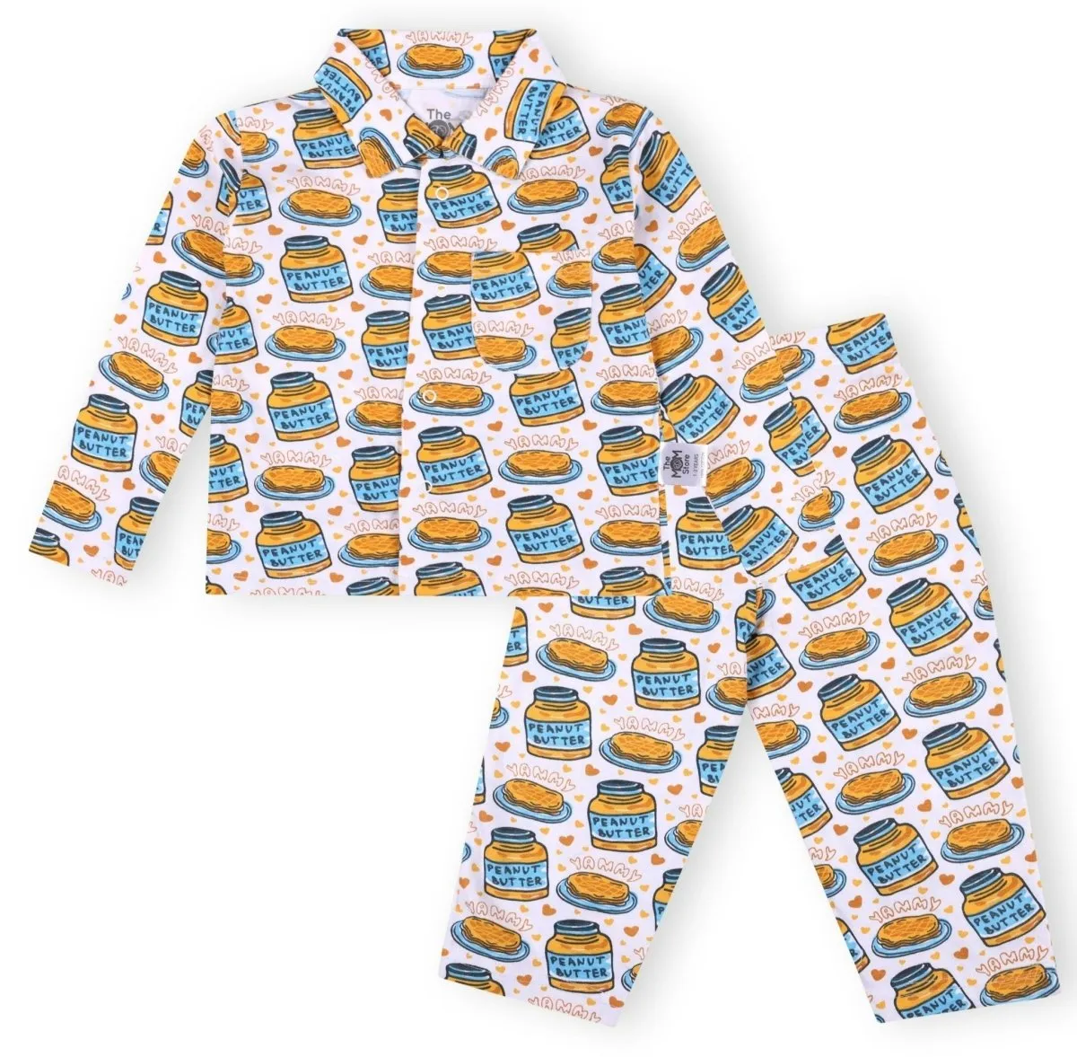 Baby and Kids Pajama Nightsuit Set - Breakfast Club