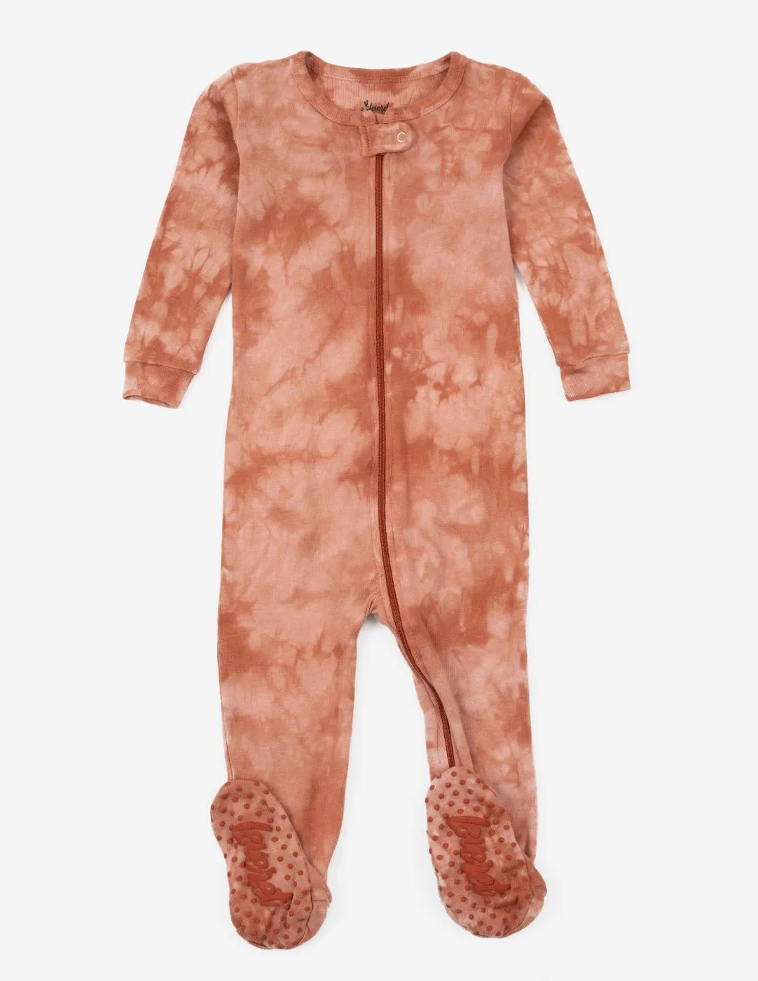 Baby Footed Mix Dye Cotton Pajamas