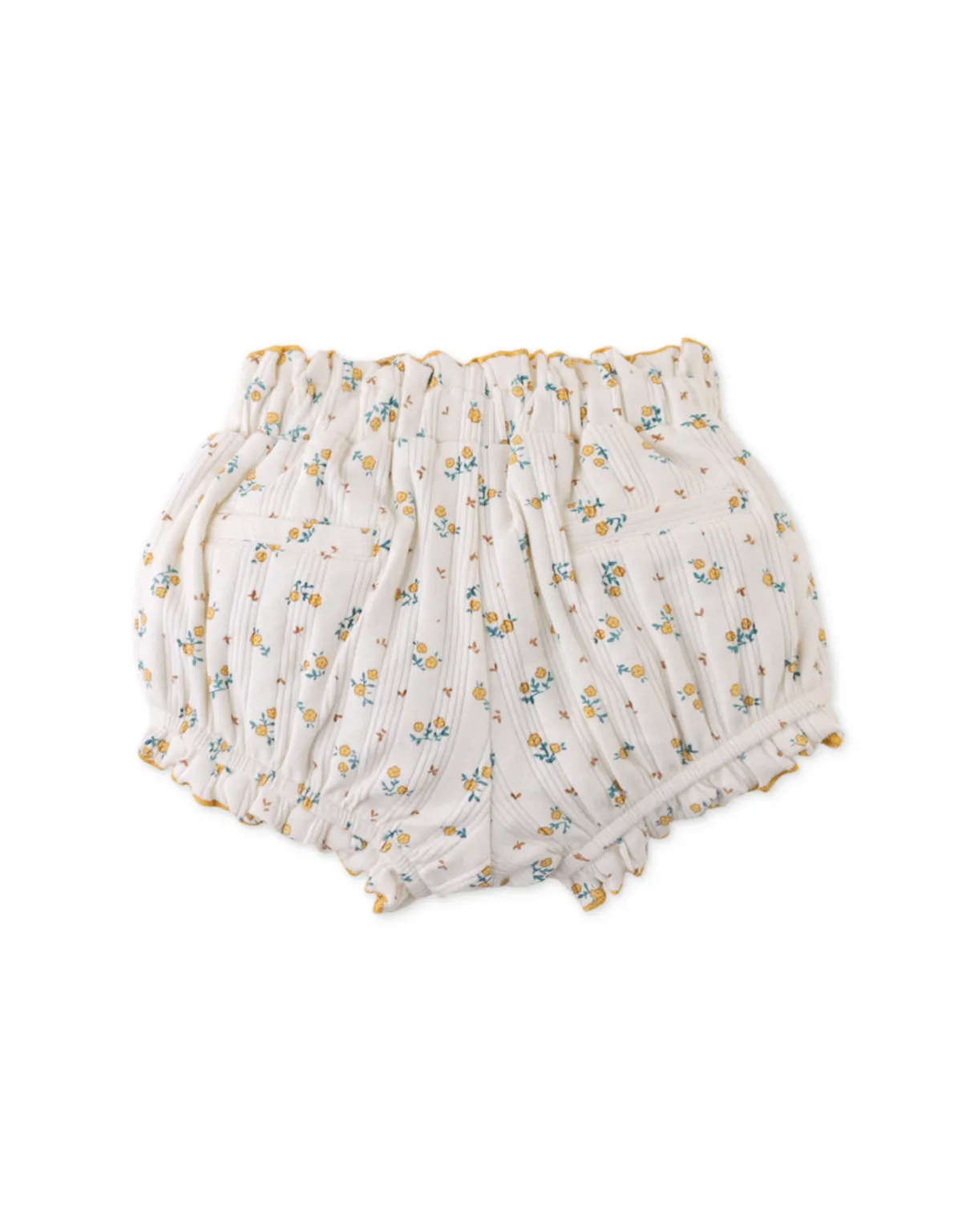 BABY GIRLS PRINTED BLOOMERS WITH BUTTONS