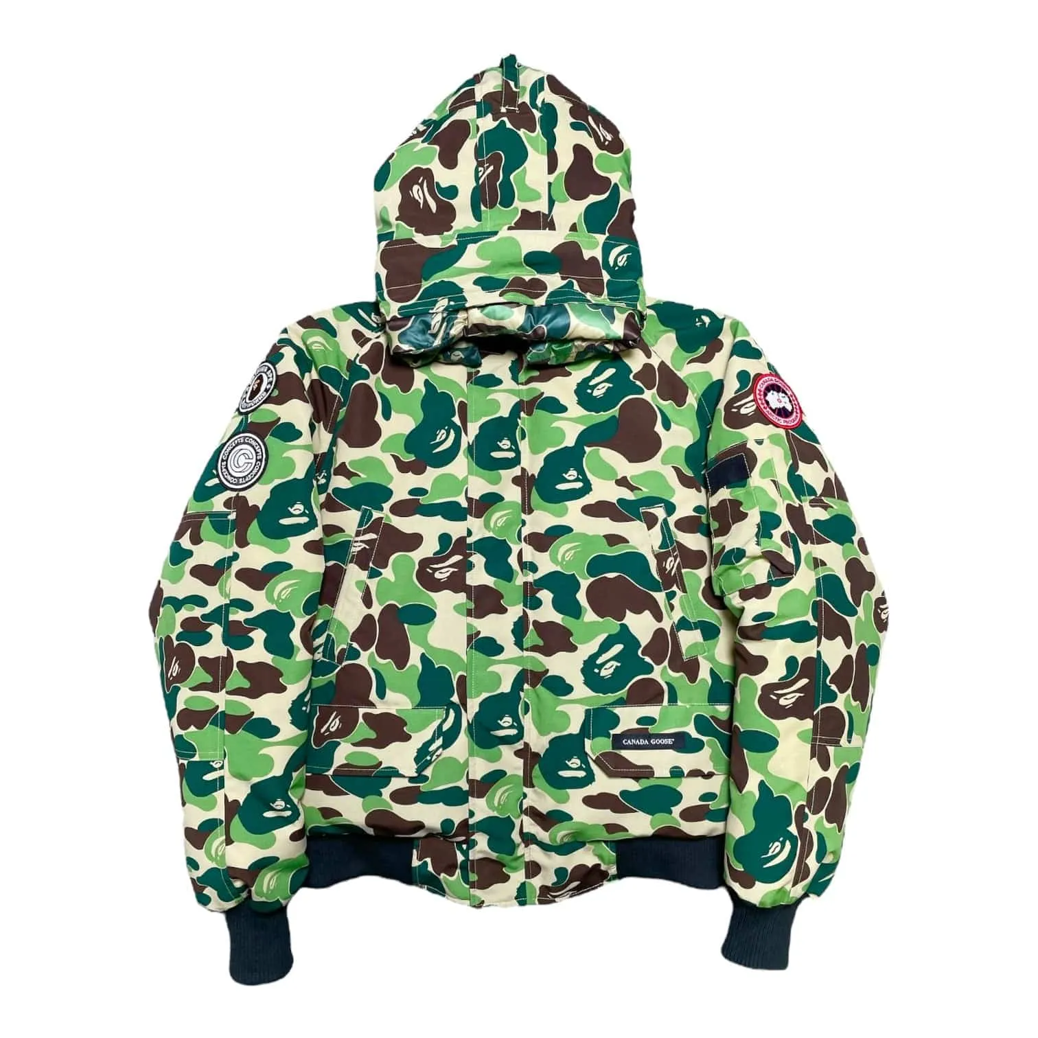 BAPE x Canada Goose x Concepts Chilliwack Jacket ABC Camo