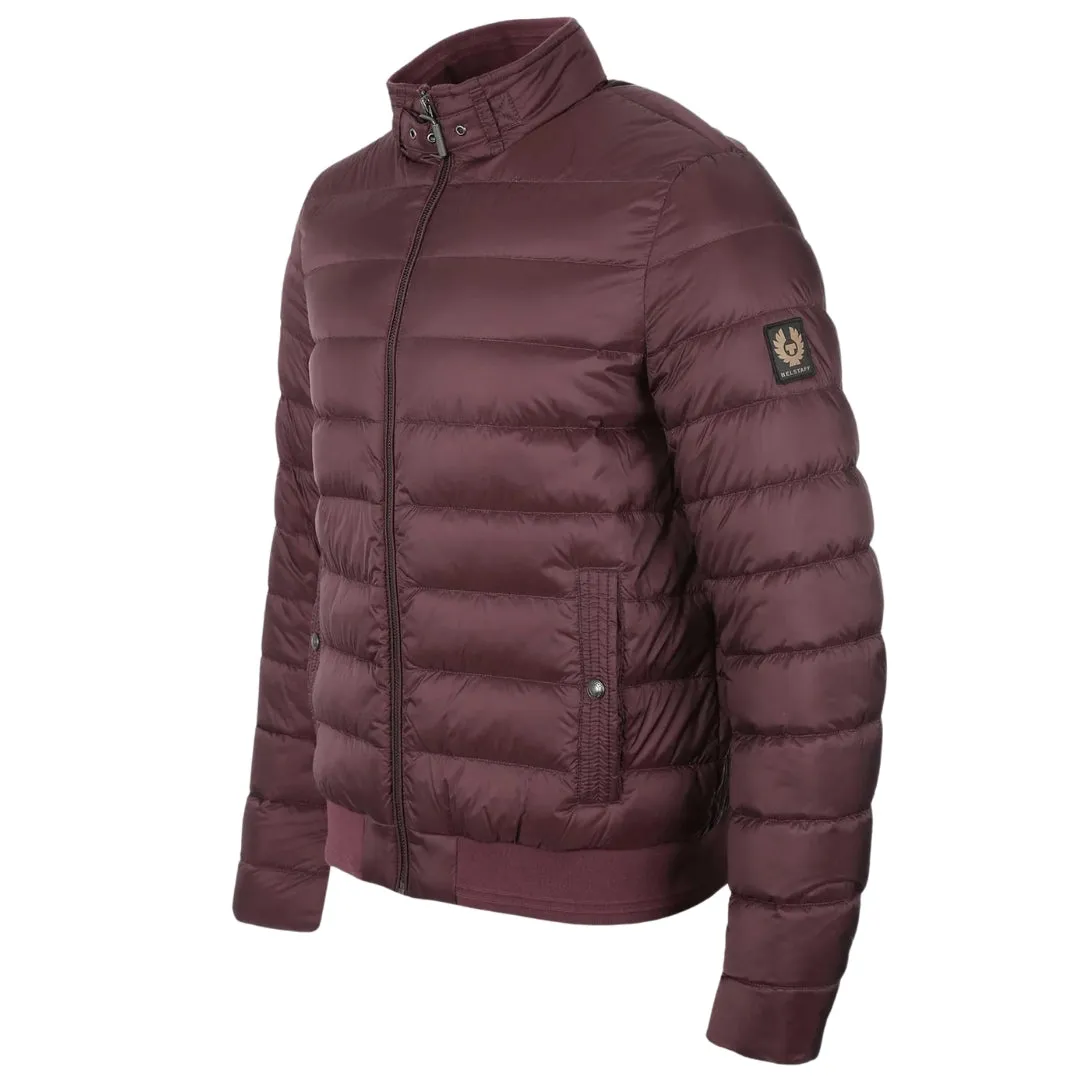 Belstaff Circuit Redwood Burgundy Down Jacket