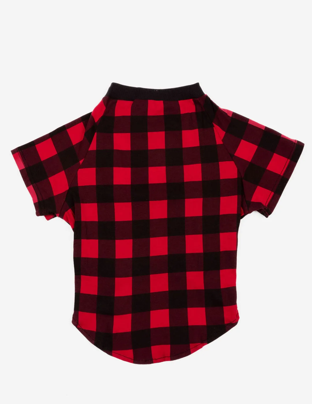 Big Dog Red & Black Plaid Pajamas