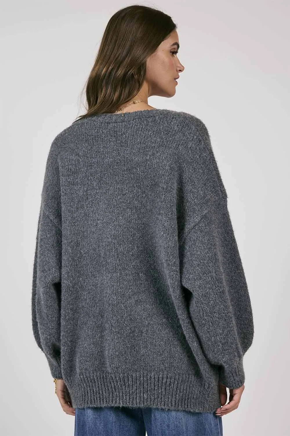 BREATHE IN OVERSIZED CARDIGAN