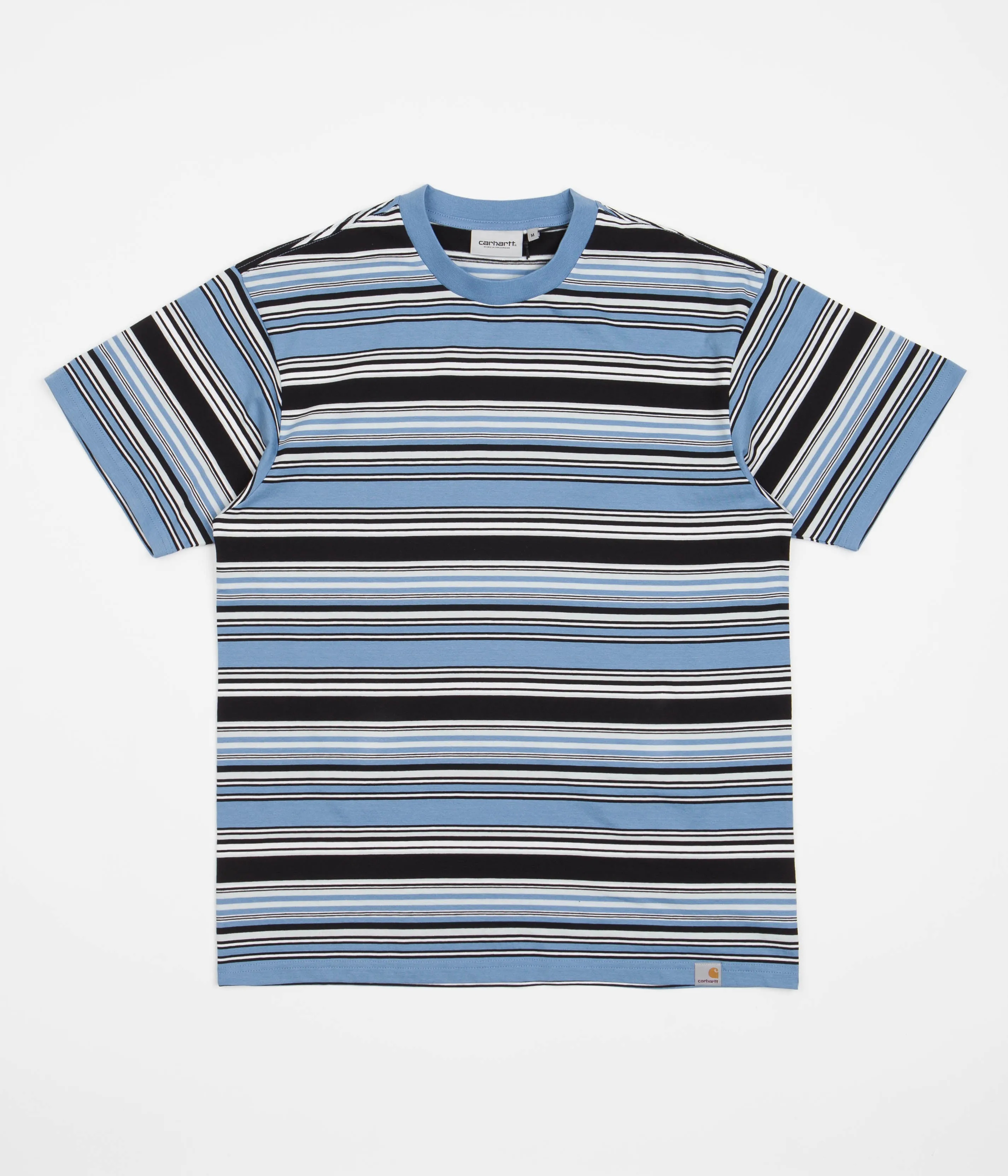 Carhartt Lafferty T-Shirt - Lafferty Stripe / Piscine