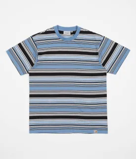 Carhartt Lafferty T-Shirt - Lafferty Stripe / Piscine