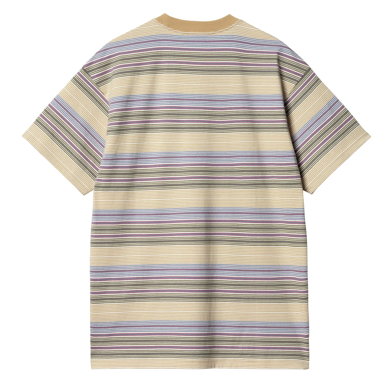 Carhartt WIP Coby T-Shirt Colby Stripe Bourbon