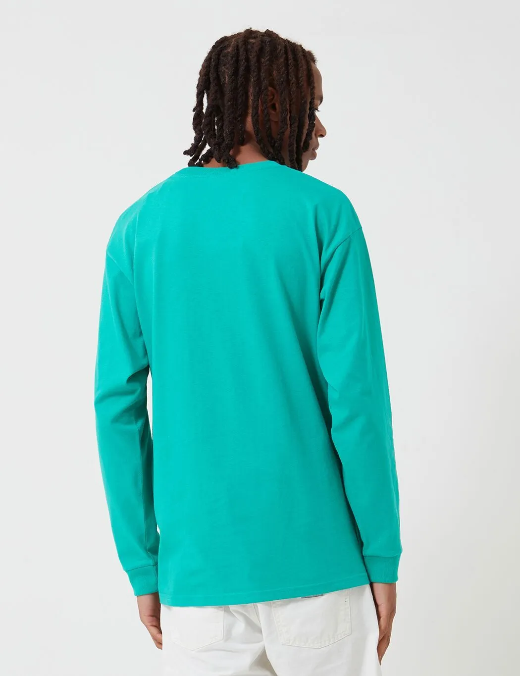 Carhartt-WIP Local Sound Long Sleeve T-Shirt - Yoda Green