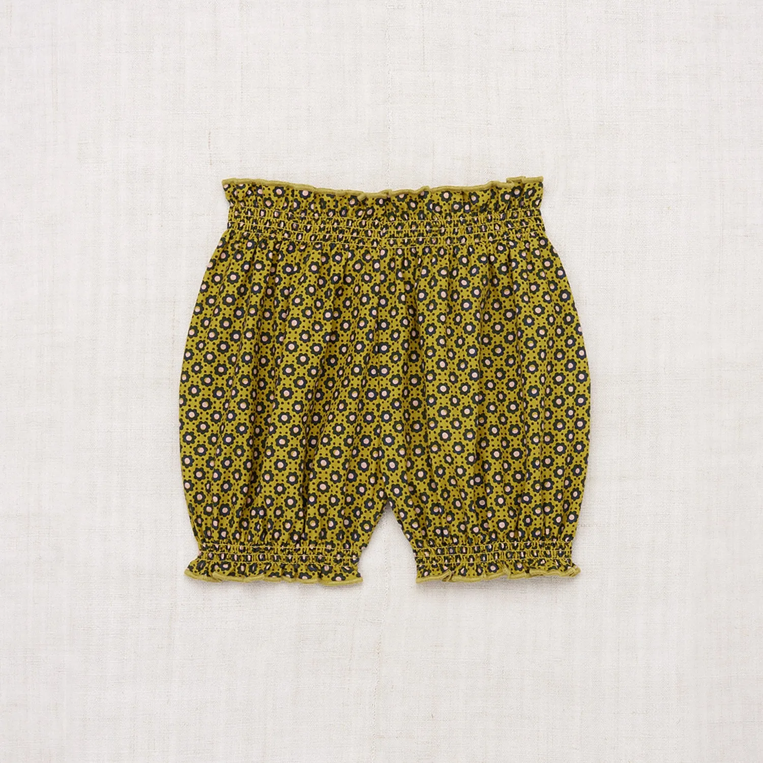 Cotton Bloomers - Pistachio Flower Dot