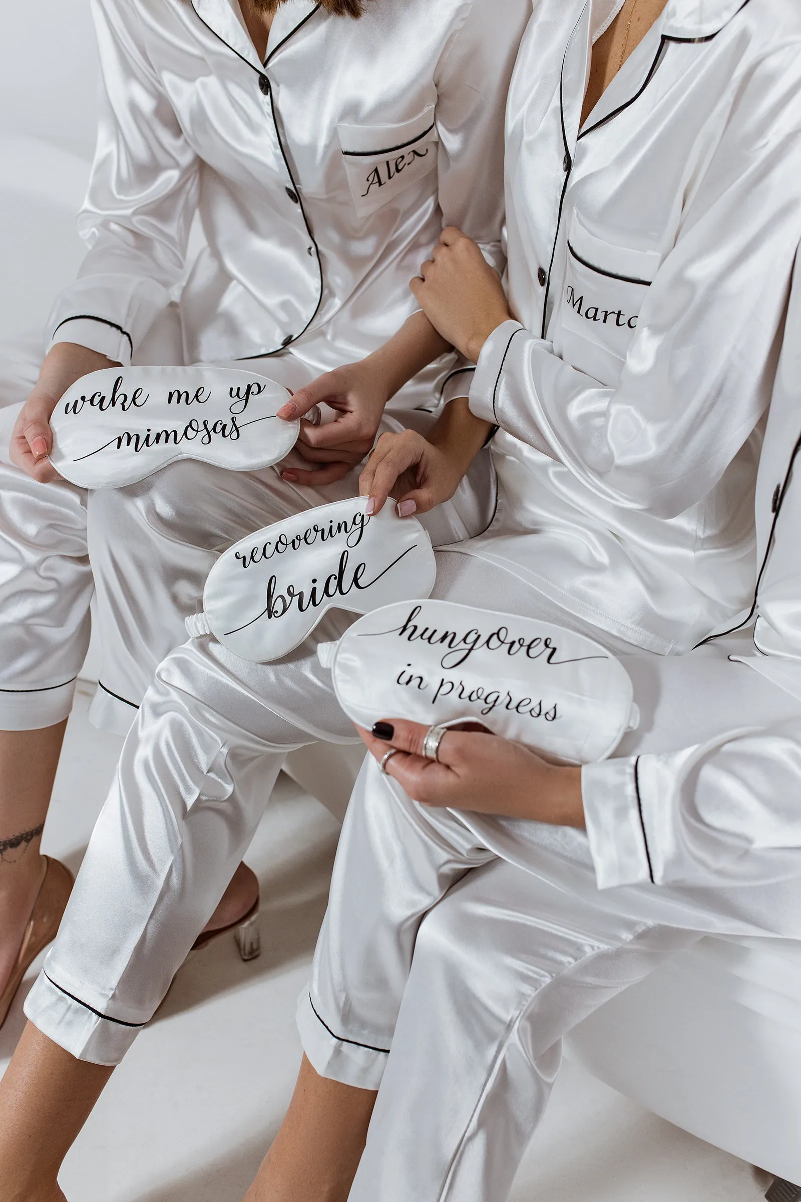 Customized Sleepover Party Pajamas with Names - L  L