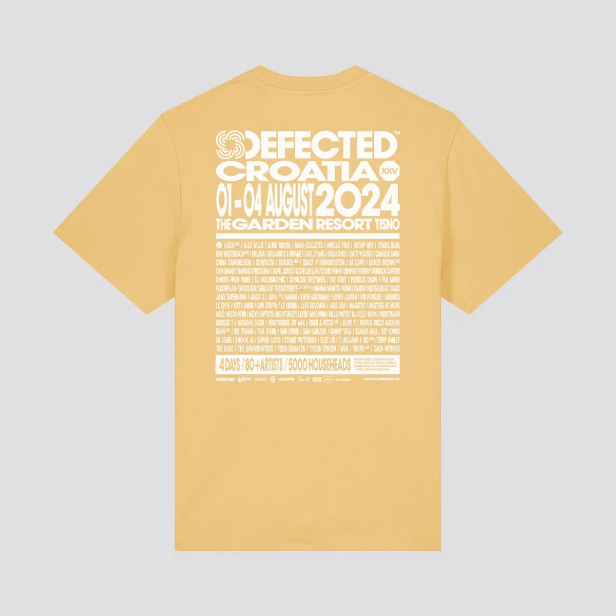 Defected Croatia 2024 Line-Up T-Shirt