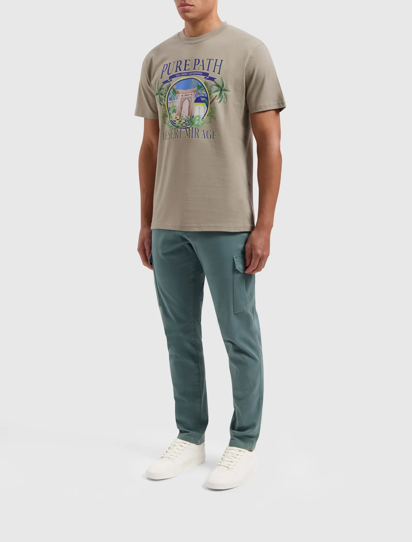 Desert Mirage T-shirt | Taupe