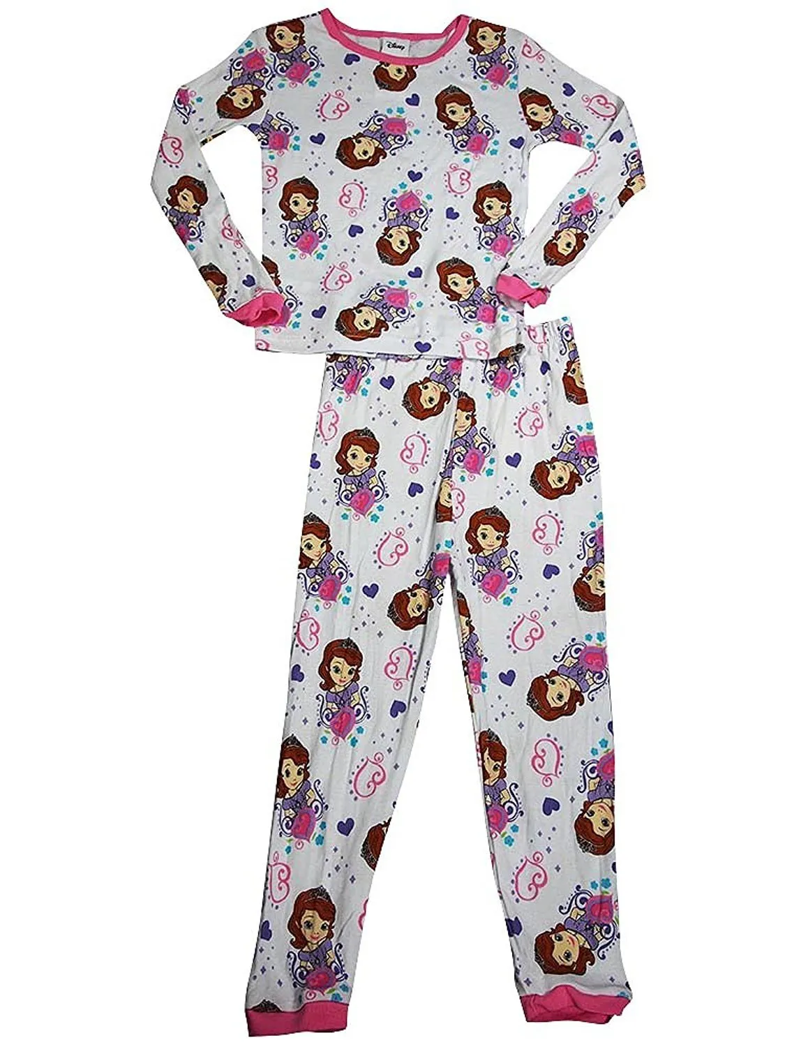 Disney Princess - Big Girls LS Disney Princess Pajamas