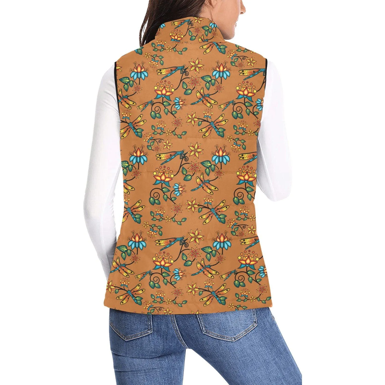 Dragon Lily Sierra Women's Padded Vest Jacket