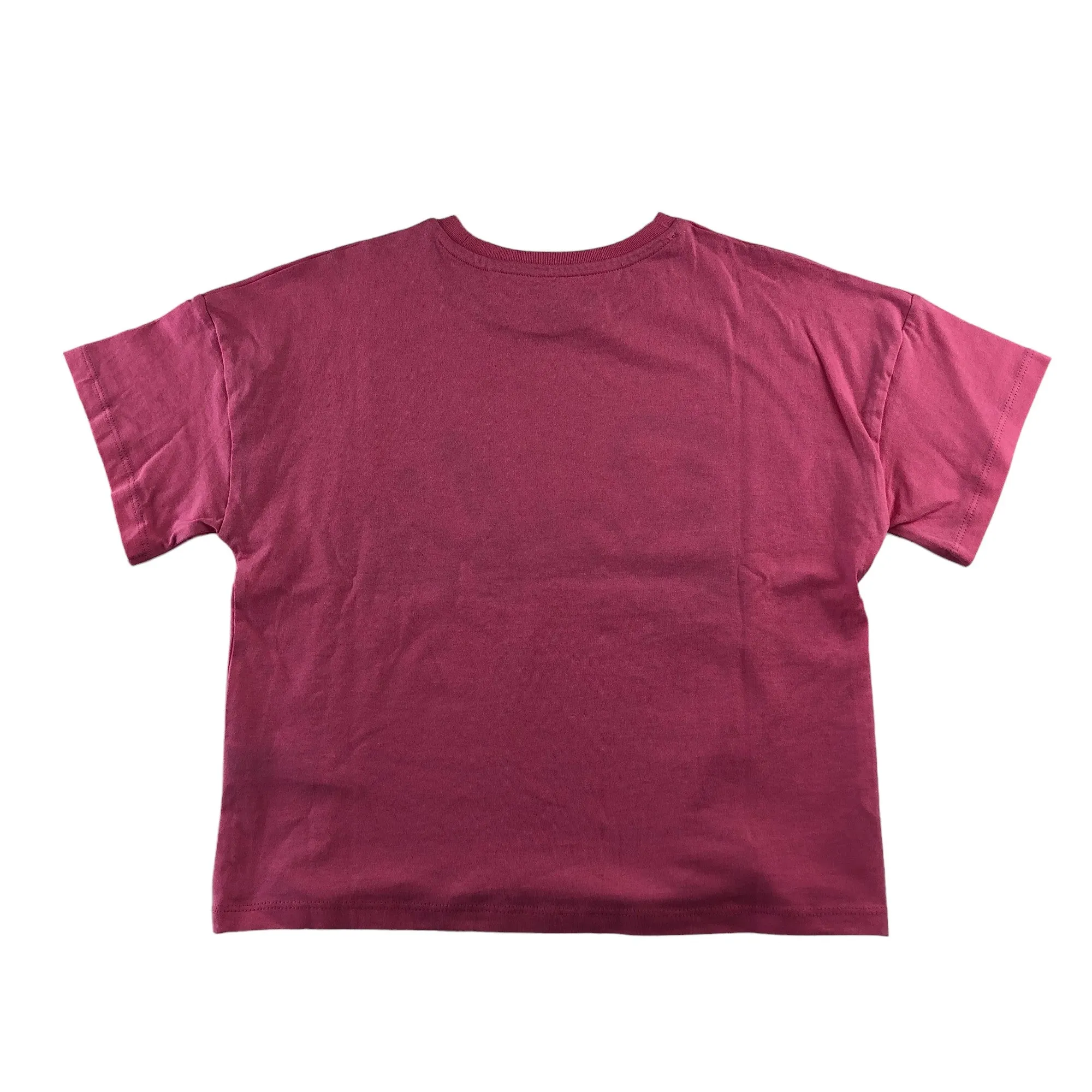 F&F t-shirt 9-10 years pink Barbie loose fit slightly cropped cotton