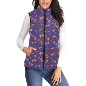 Gathering Purple Women's Padded Vest Jacket