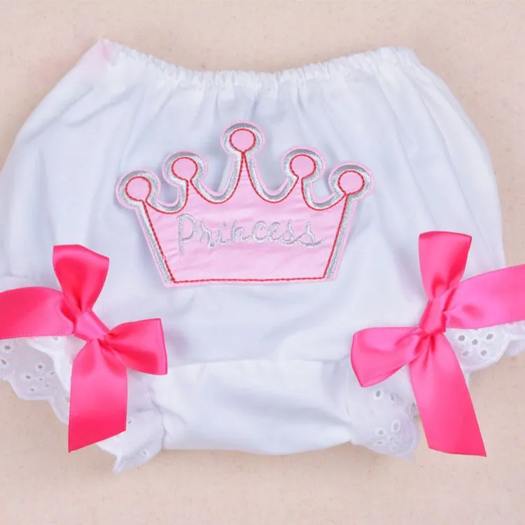 Girls Princess Birthday Cake Smash Set, Girls Princess Bloomers, Headband & Legwarmer Set