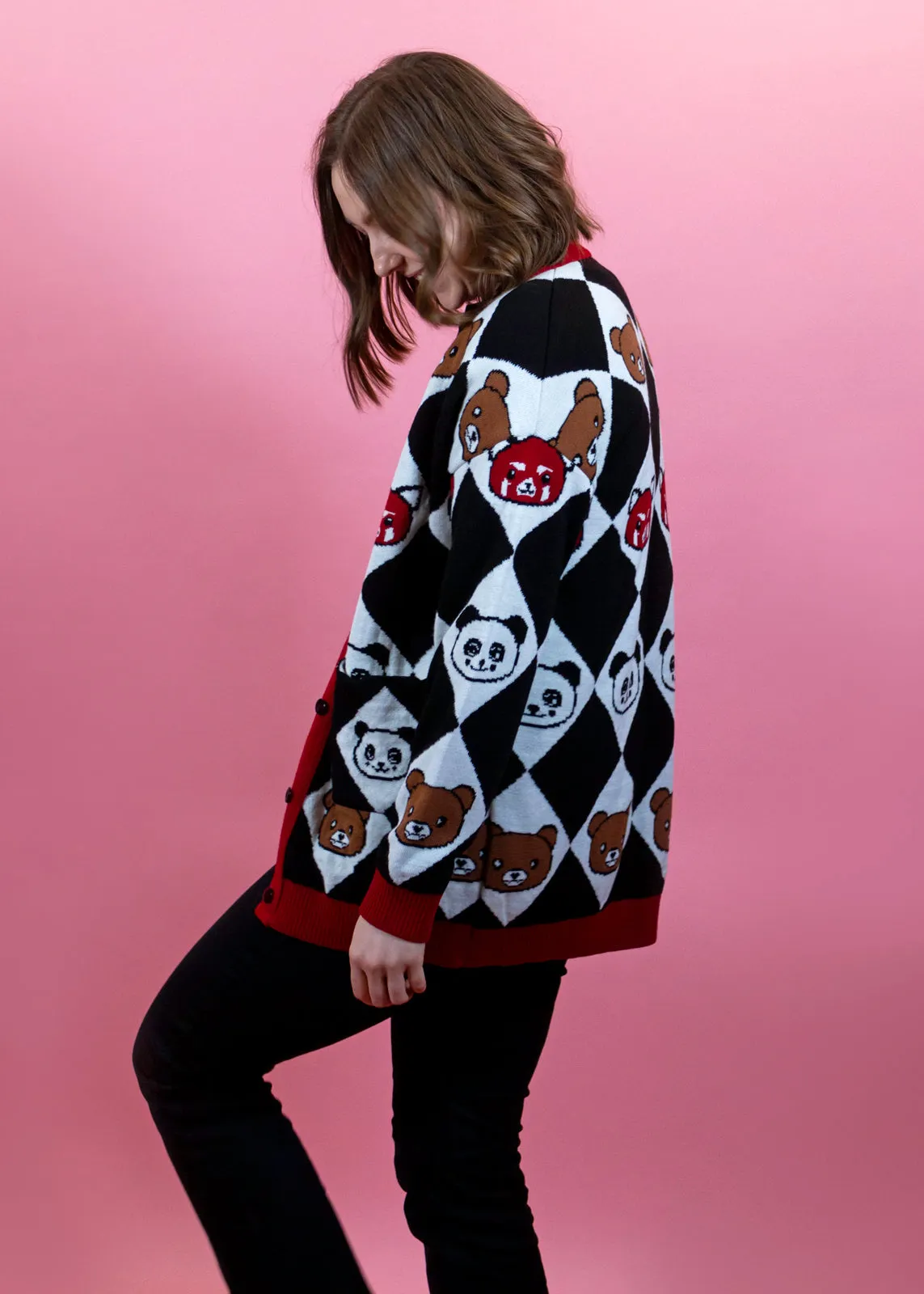 Home of Rainbows - Panda Pals Cardigan