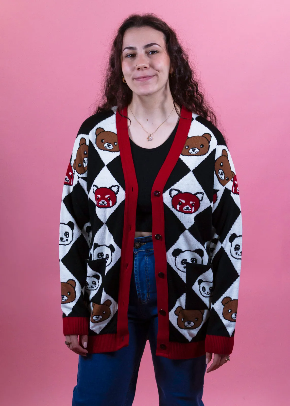 Home of Rainbows - Panda Pals Cardigan