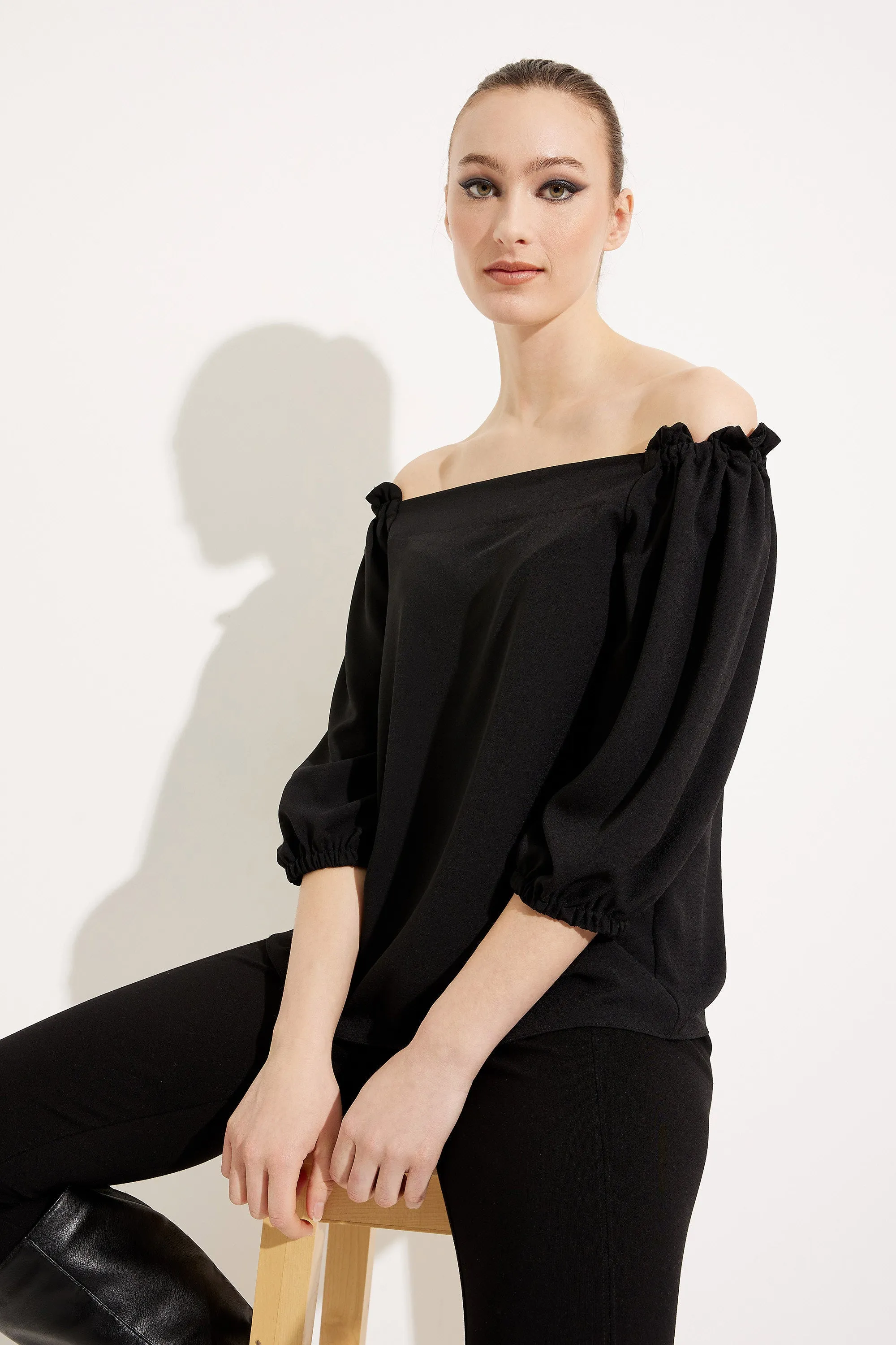 Joseph Ribkoff Sale, 232181 Off The Shoulder Top