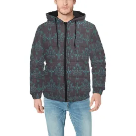 Ledger Bear Men's Padded Hooded Jacket