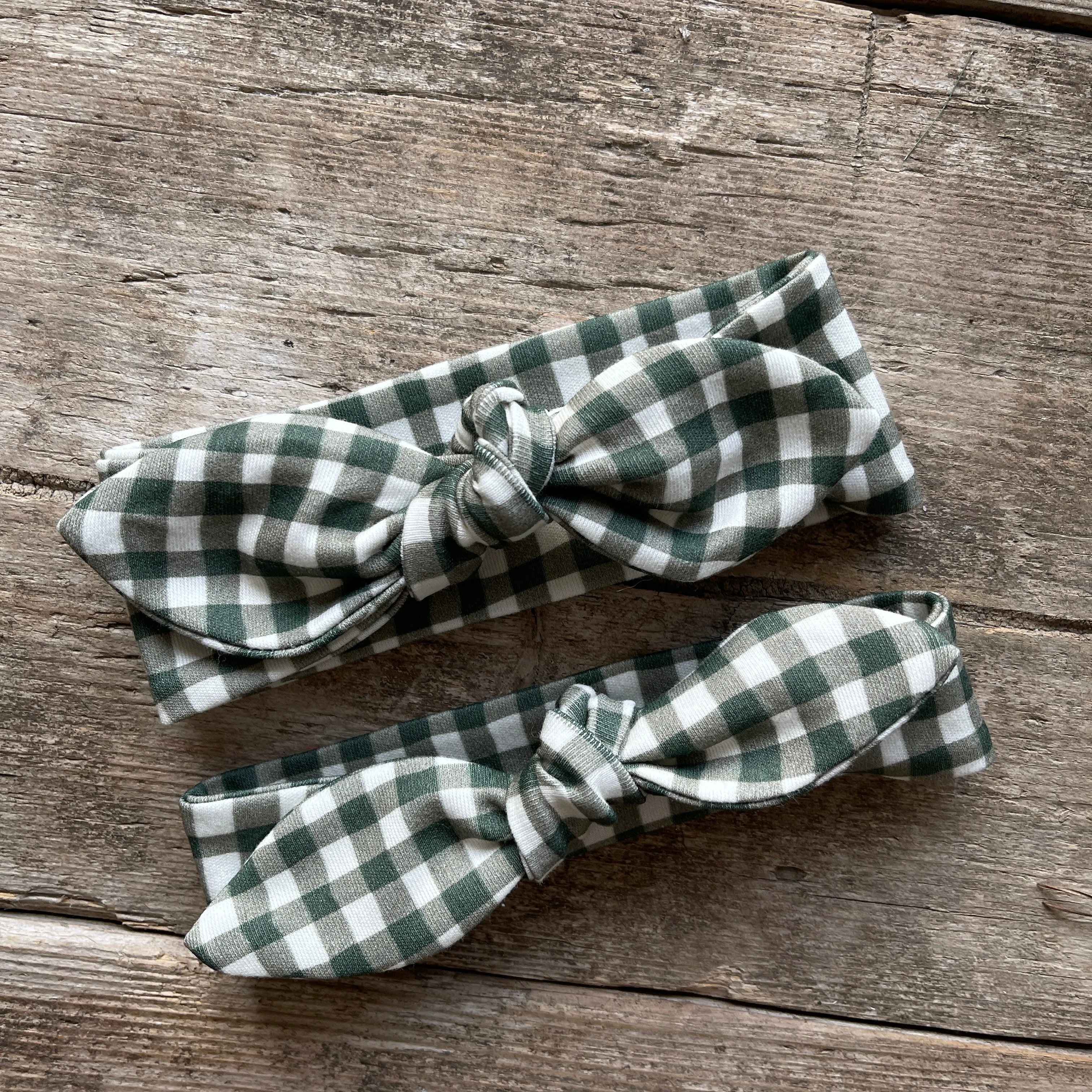 Lumberjack Knot Bow Headband