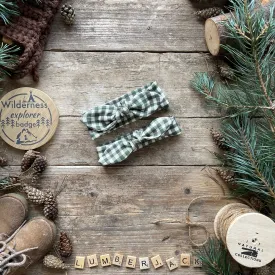 Lumberjack Knot Bow Headband