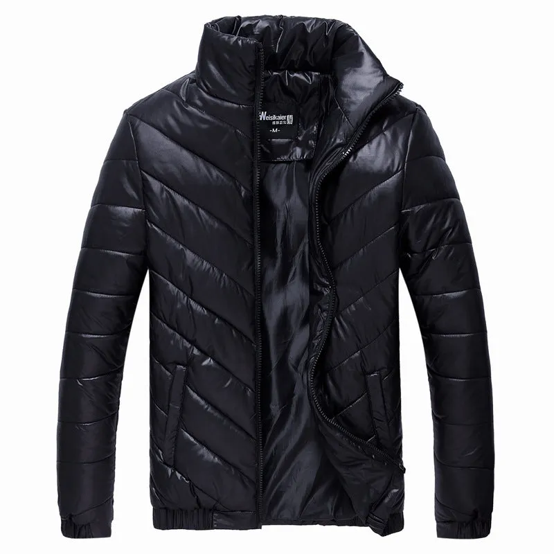 Men's Padded Winter Padded Jacket Korean Style Slim Winter Padded Jacket