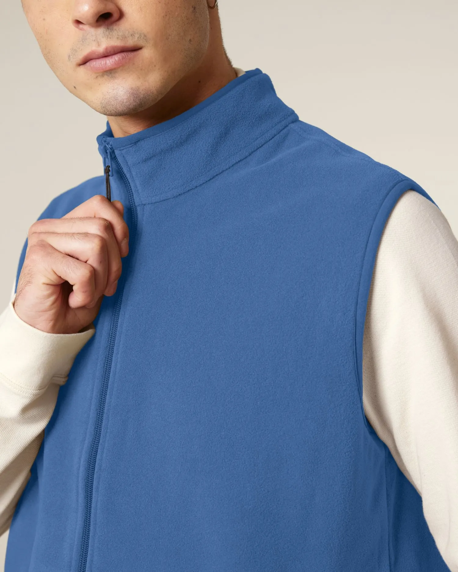 Men’s Recycled Sleeveless Fleece Jacket | Stanley Quester STJM240