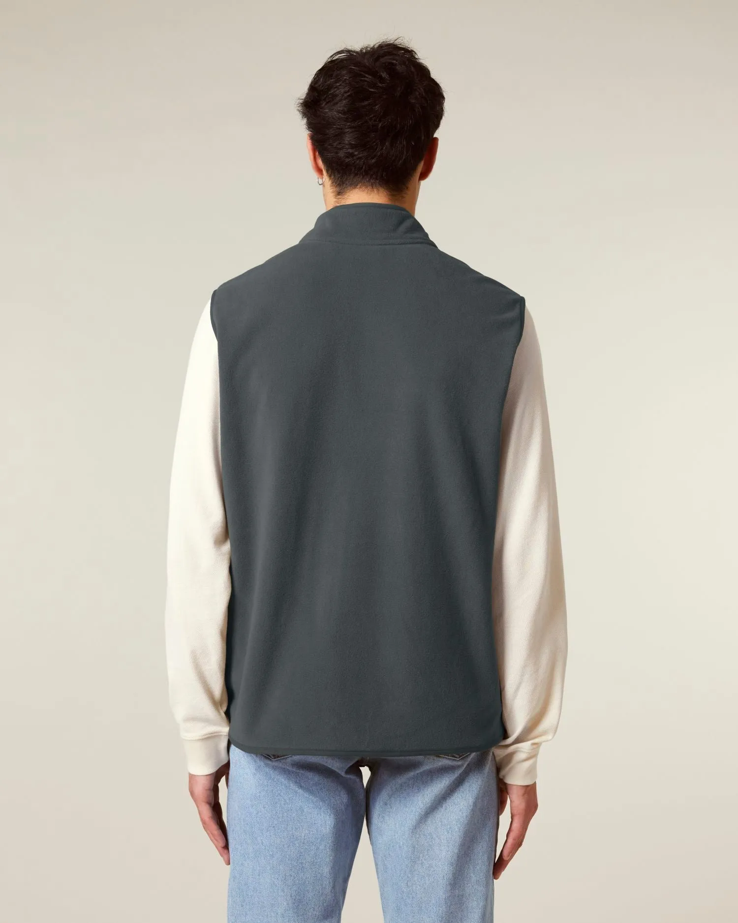 Men’s Recycled Sleeveless Fleece Jacket | Stanley Quester STJM240