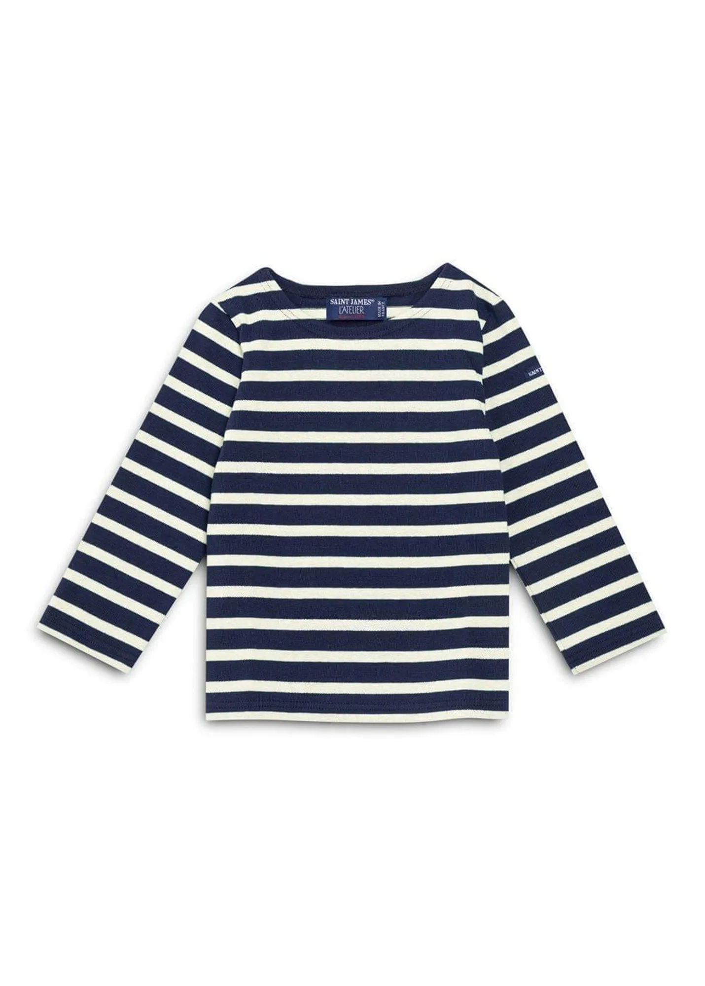 Méridien striped sailor shirt - in thick cotton (MARINE/ECRU)