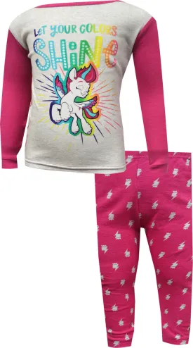 My Little Pony Let Your Colors Shine Zipp Storm Cotton Toddler Pajama