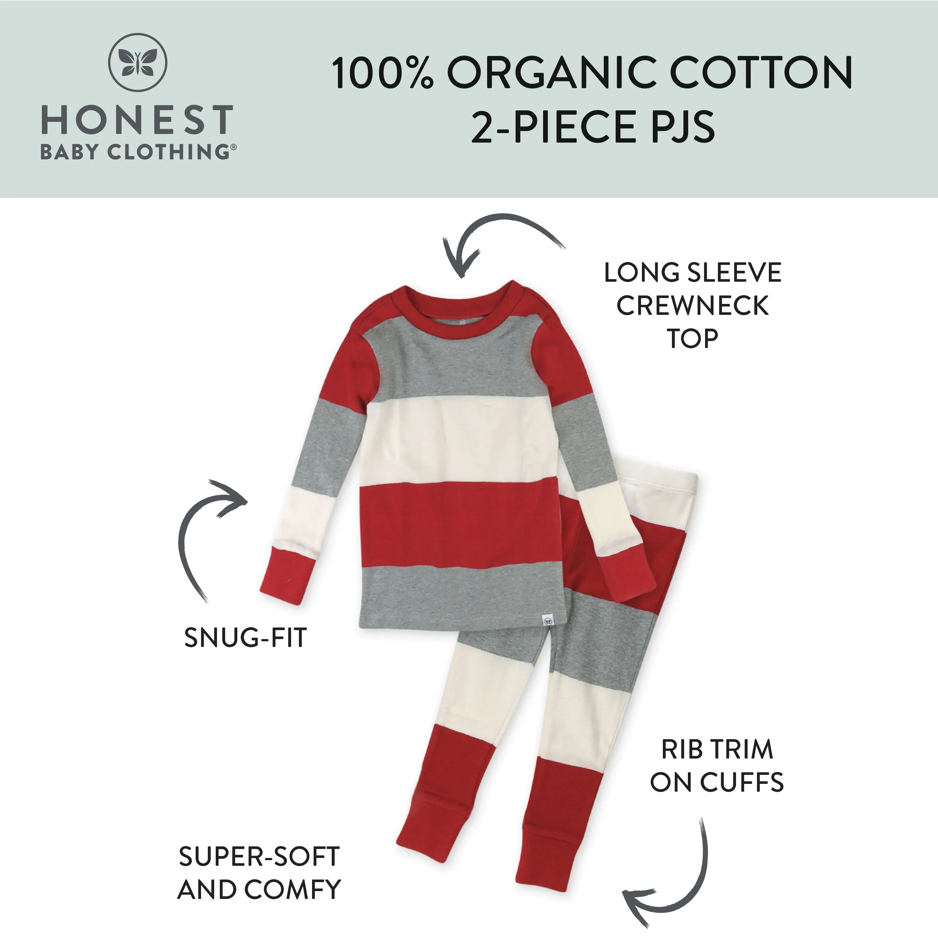 Organic Cotton Holiday Pajamas