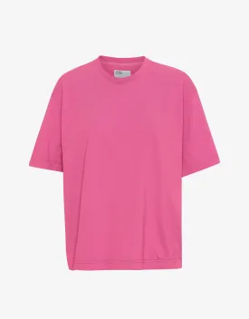 Oversized Organic T-Shirt - Bubblegum Pink