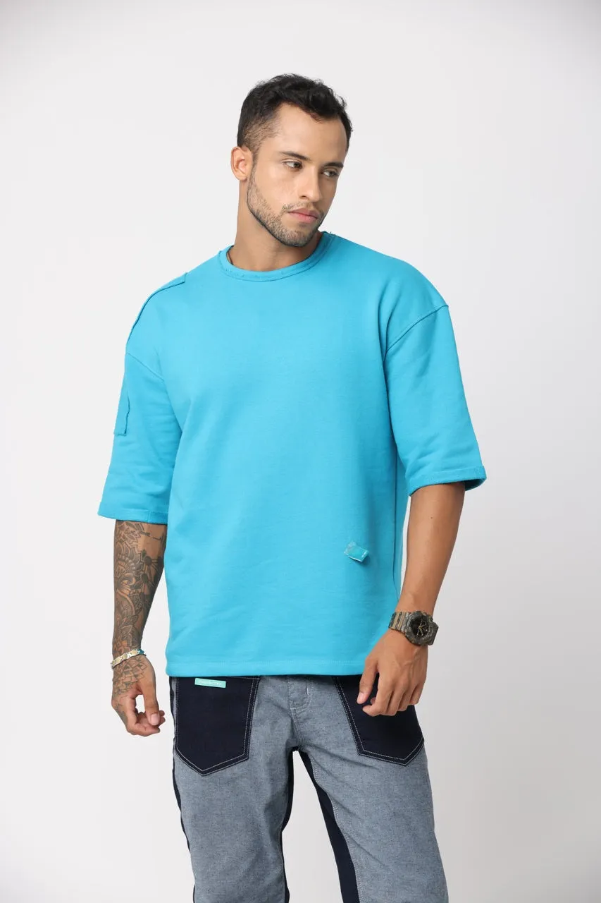 PREMIUM OVERSIZED T-SHIRT BLUE