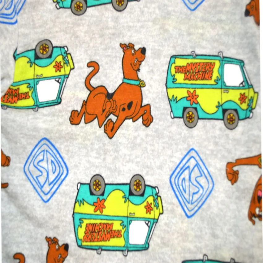 Scooby Doo and Shaggy Cotton 4 Piece Pajama Set