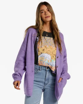 So Chill Cardigan - Lilac Breeze