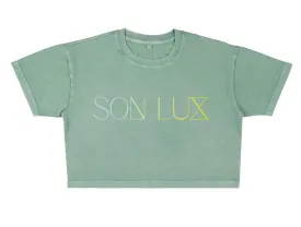 Son Lux Gradient Logo Crop Top