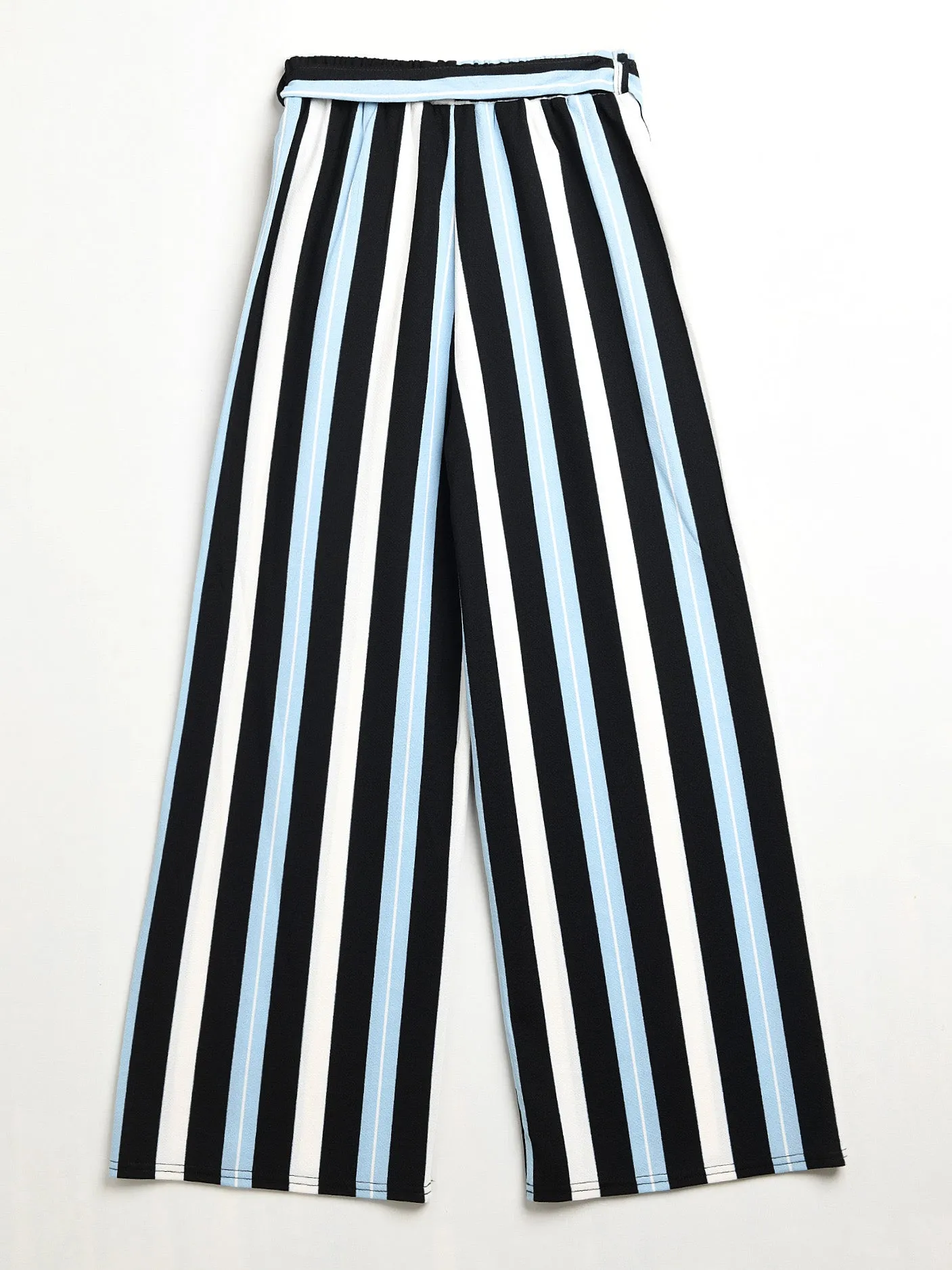 Striped Wide Leg Pants