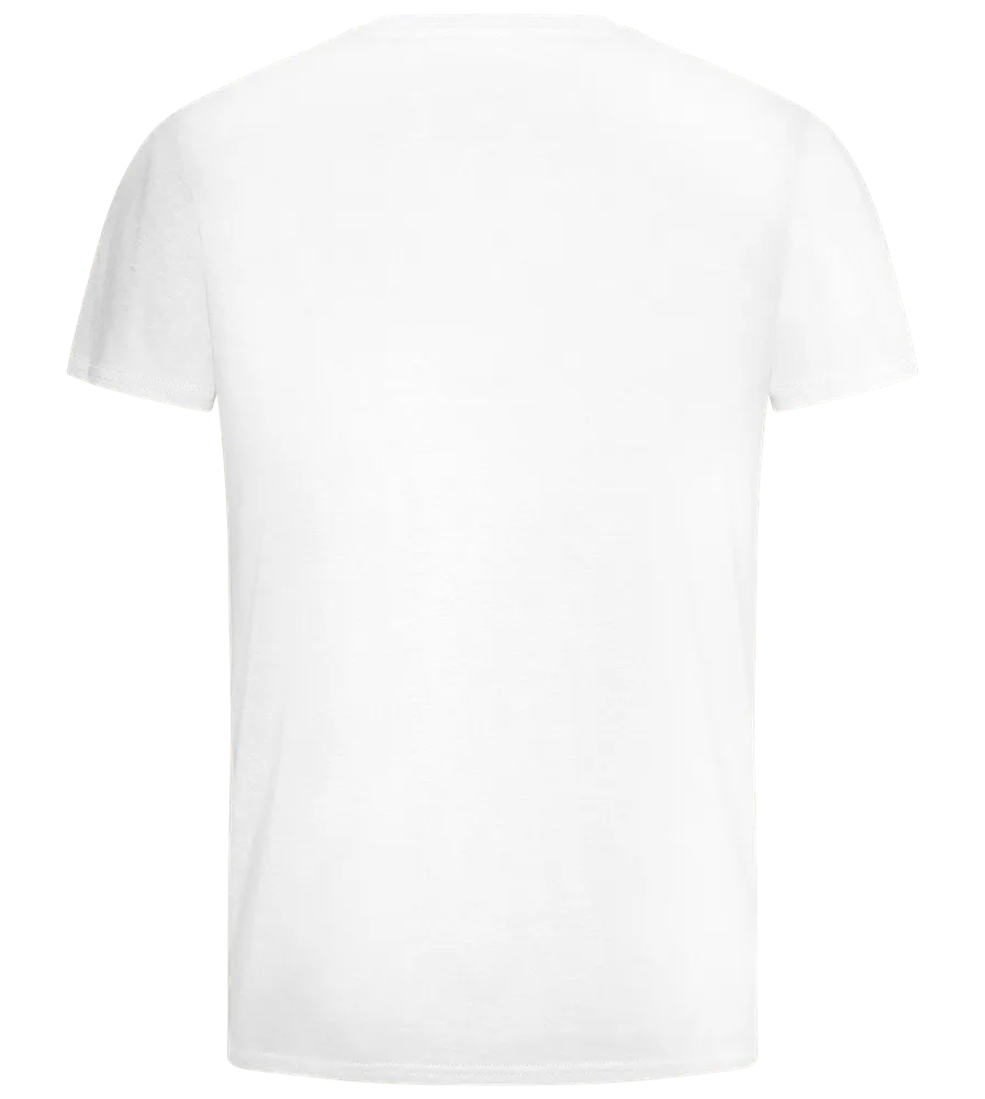 Summertime Design - Basic men's fitted t-shirt