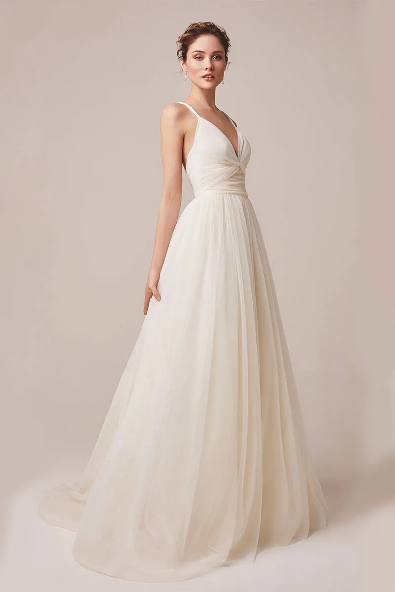 Sweet Love Ivory Tulle Maxi Dress