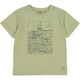 T-Shirt Sea Life - tidal foam melange