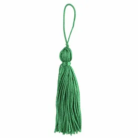 Trimits Green Tassels - 13cm (Pack of 10)