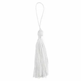 Trimits White Tassels - 13cm (Pack of 10)