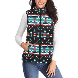 Visions of Peaceful Nights Women's Padded Vest Jacket