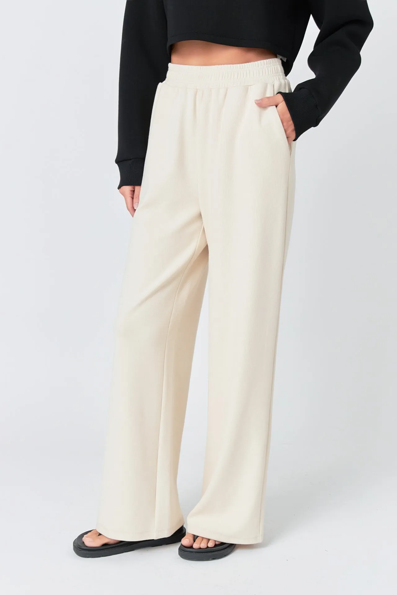 Wide Knit Pants