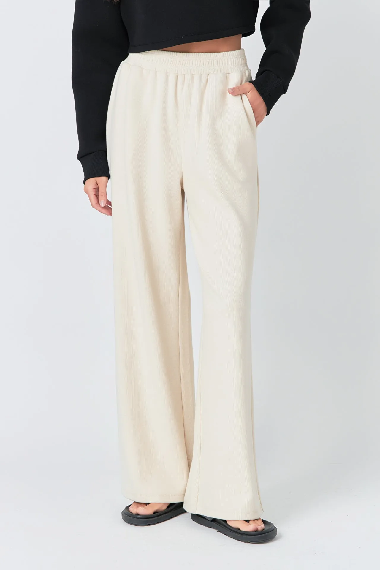 Wide Knit Pants