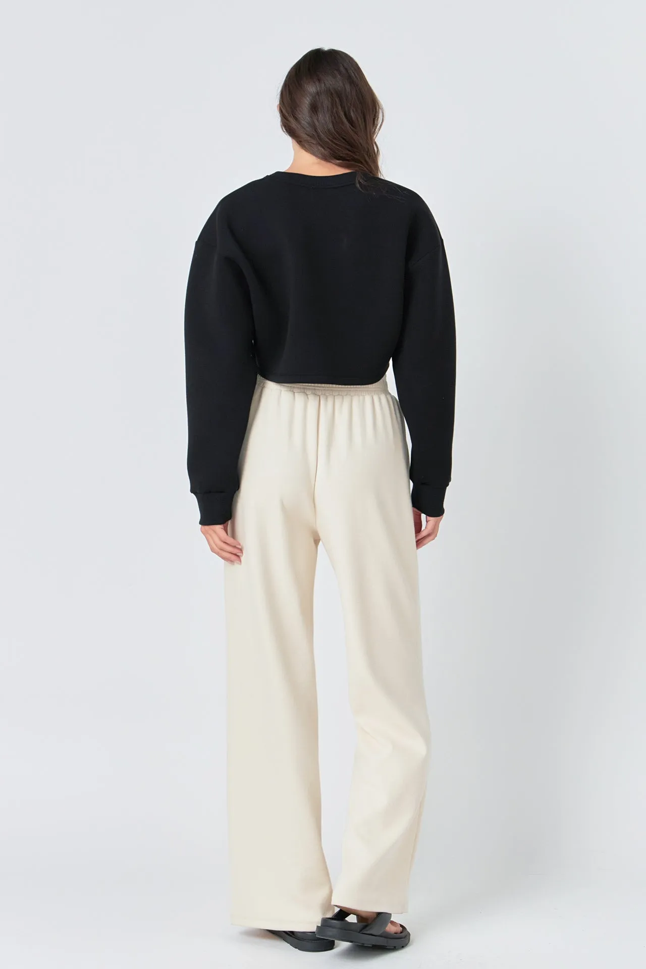 Wide Knit Pants